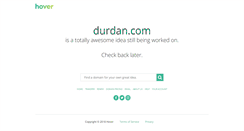 Desktop Screenshot of durdan.com