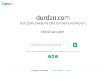 Tablet Screenshot of durdan.com